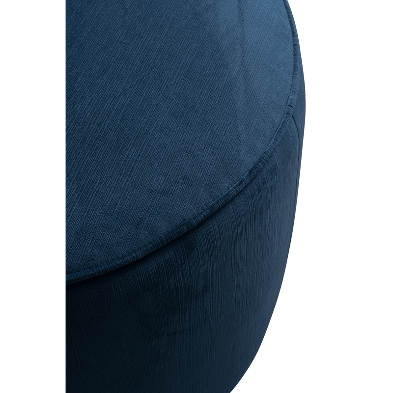 Beige Linen Ottoman W55.5xH44cm - Al Rugaib Furniture