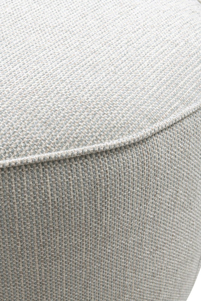 Beige Linen Ottoman W55.5xH44cm - Al Rugaib Furniture