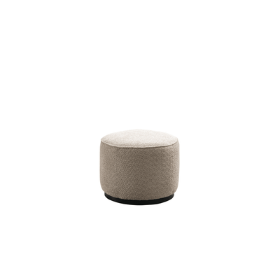 Beige Linen Ottoman W55.5xH44cm - Al Rugaib Furniture