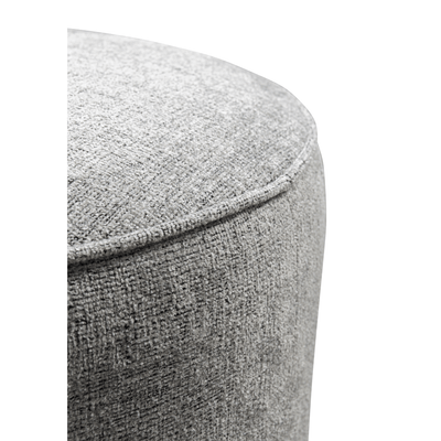 Beige Linen Ottoman W55.5xH44cm - Al Rugaib Furniture