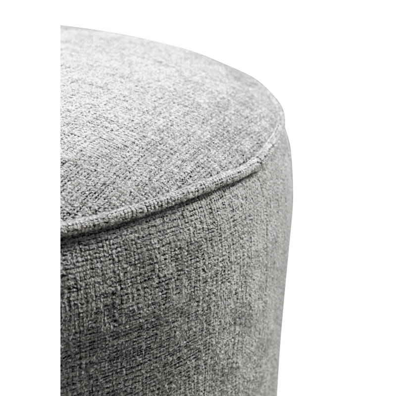 Beige Linen Ottoman W55.5xH44cm - Al Rugaib Furniture