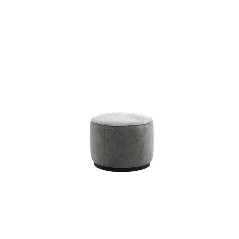 Beige Linen Ottoman W55.5xH44cm - Al Rugaib Furniture