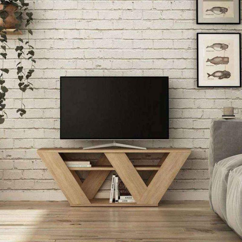 Beige TV Unit With Timeless Elegance for Your Entertainment Space By Alhome - Al Rugaib Furniture