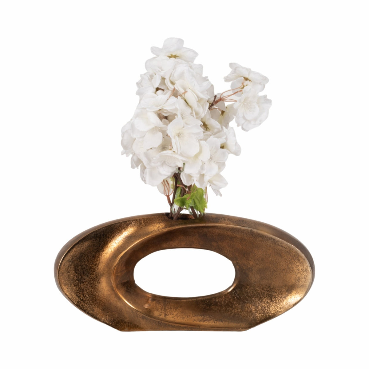 Belcove, Metal Cut-out Vase, Bronze Vases and Jars| Sagebrook Home