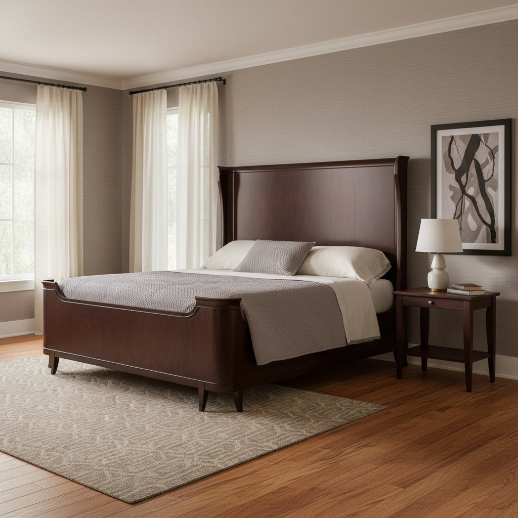 Bella Donna King Panel Bed Beds| Hooker