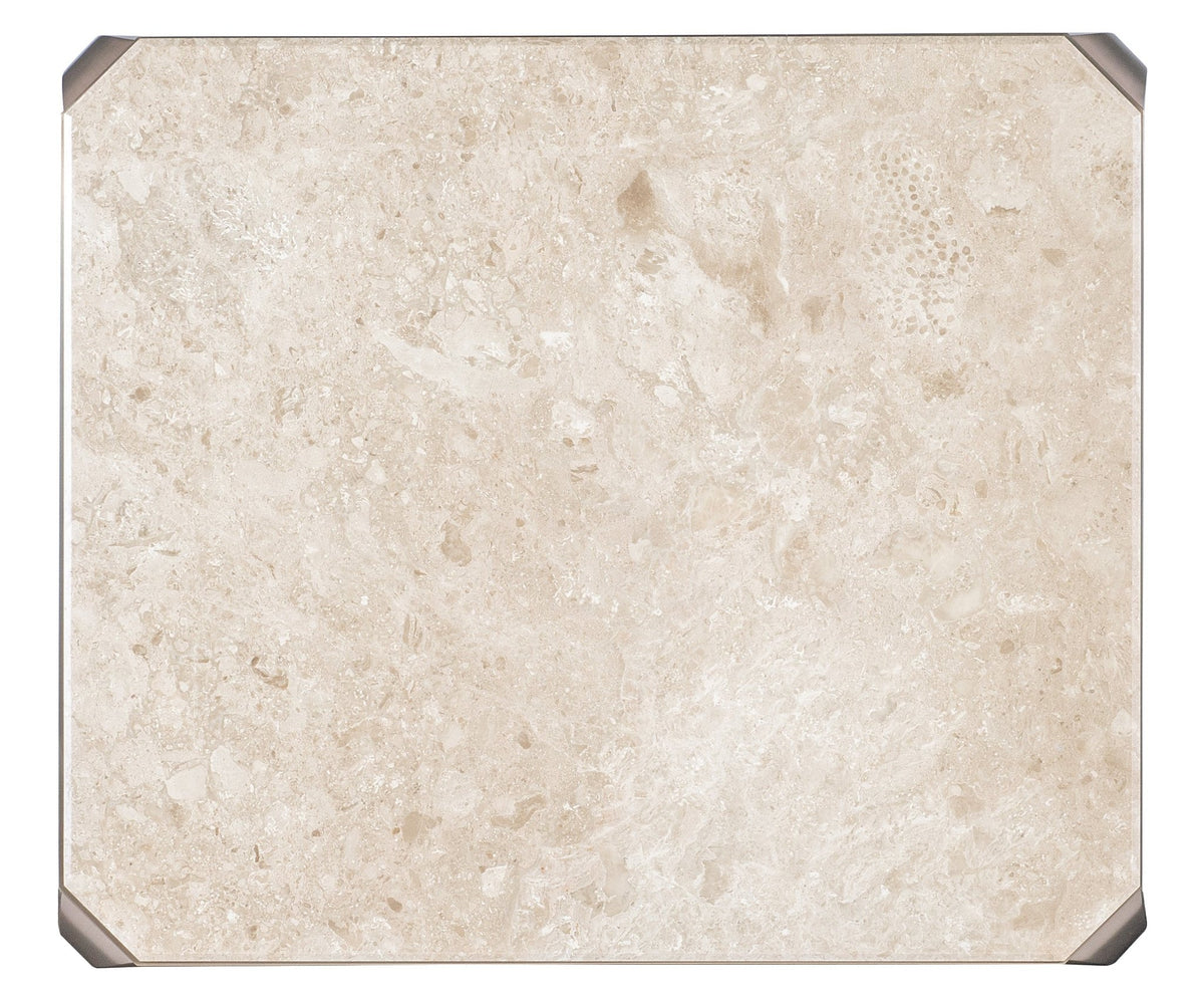 Bella Donna Rectangle Stone Top End Table End Tables| Hooker