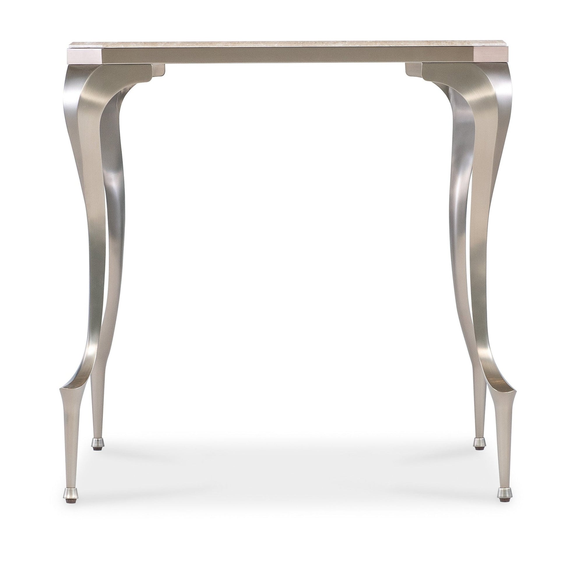 Bella Donna Rectangle Stone Top End Table End Tables| Hooker