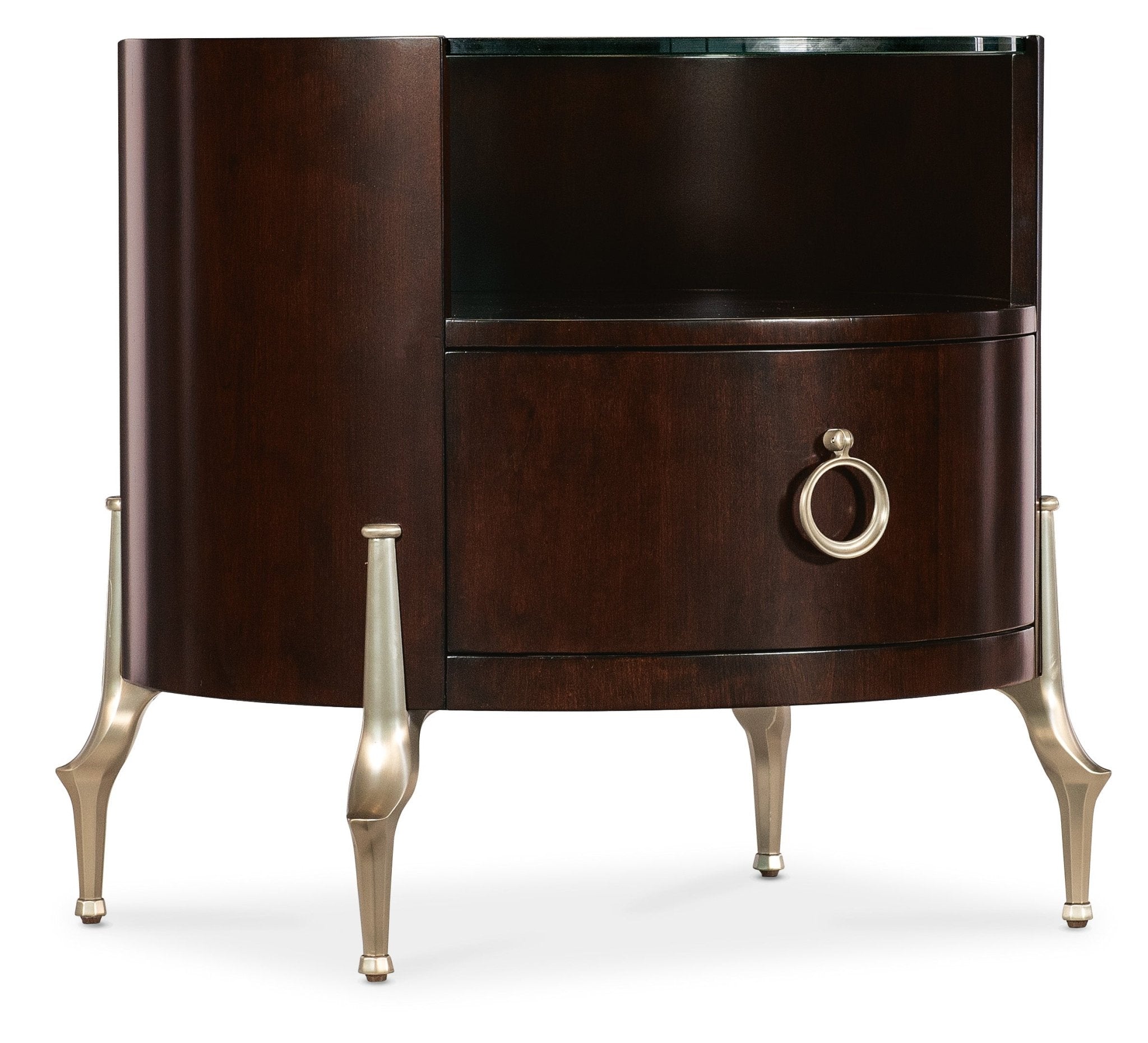 Bella Donna Round Side Table Accent & End Tables| Hooker