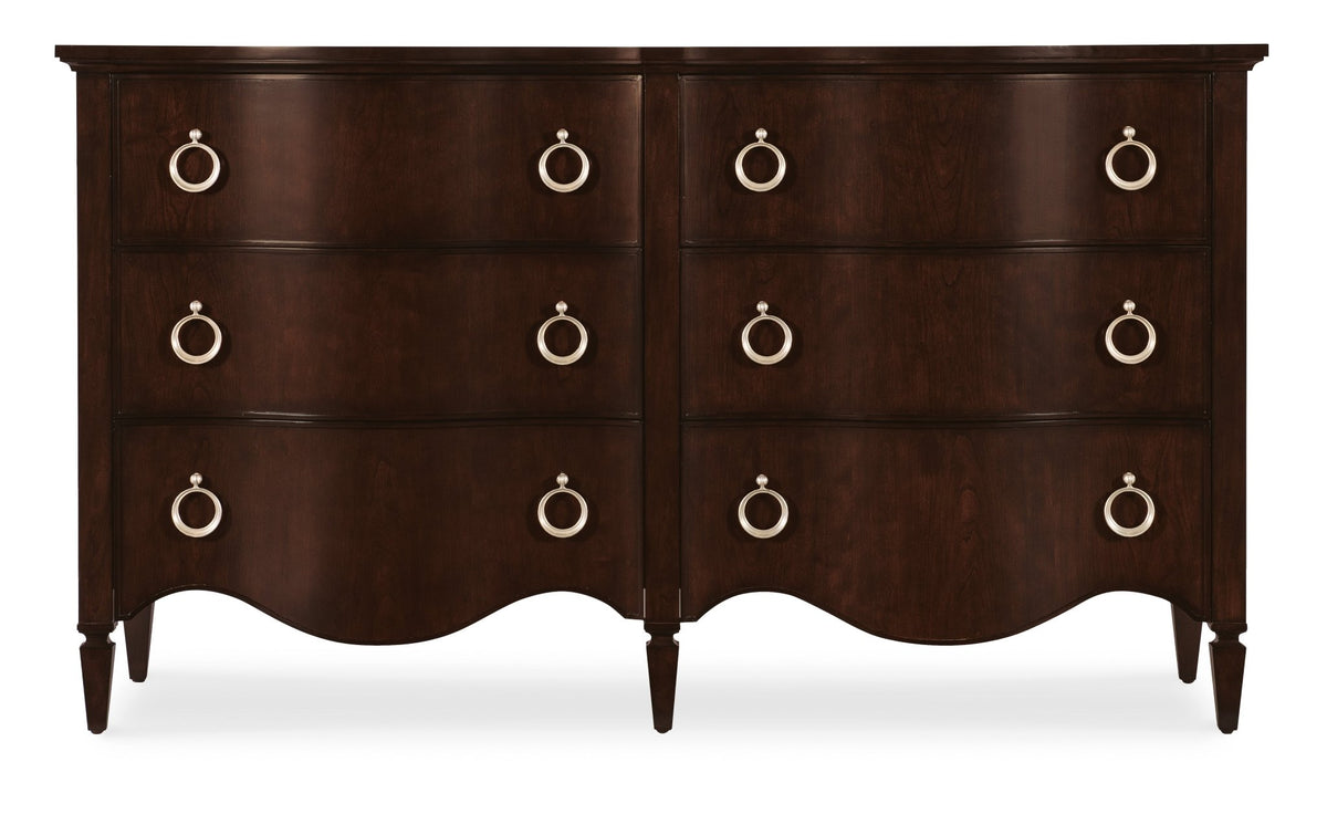 Bella Donna Six-Drawer Dresser Dressers| Hooker