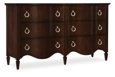 Bella Donna Six - Drawer Dresser - Al Rugaib Furniture