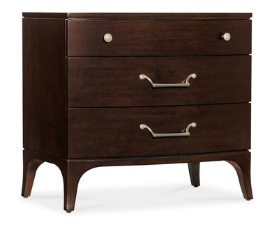 Bella Donna Three - Drawer Nightstand - Al Rugaib Furniture