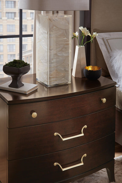 Bella Donna Three - Drawer Nightstand - Al Rugaib Furniture
