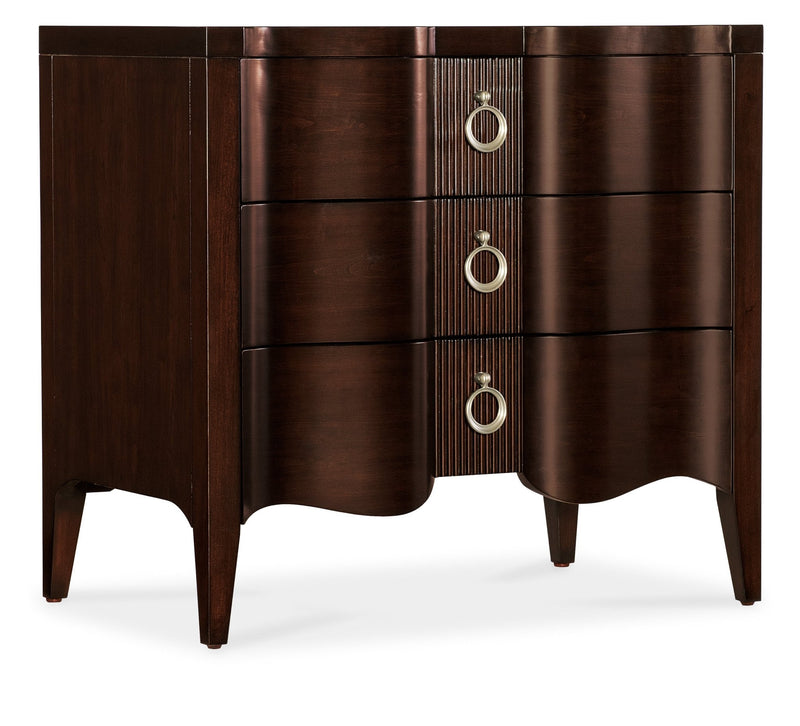 Bella Donna Three - Drawer Nightstand - Al Rugaib Furniture