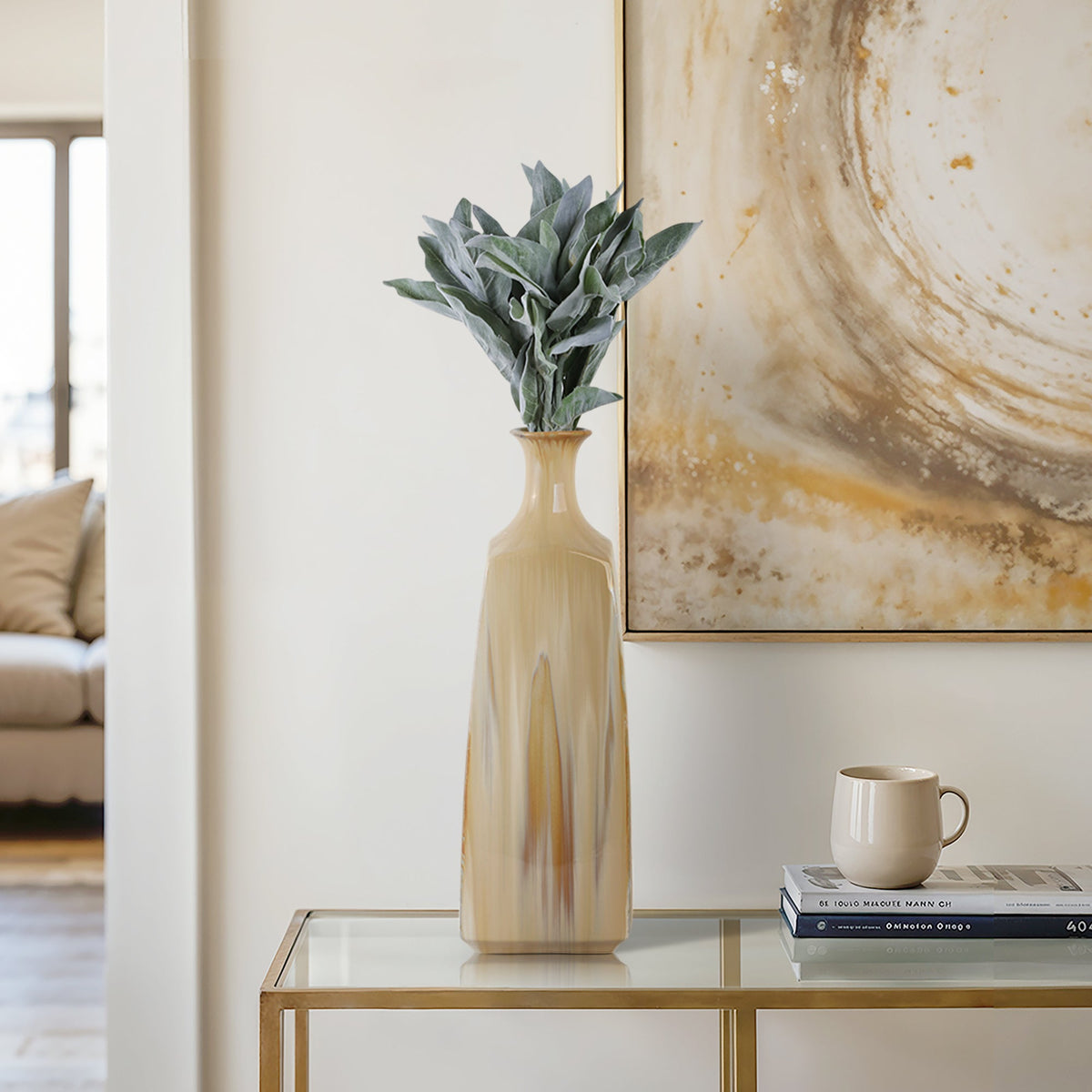 Bellevue Ceramic Vase, Multi Vases and Jars| Sagebrook Home