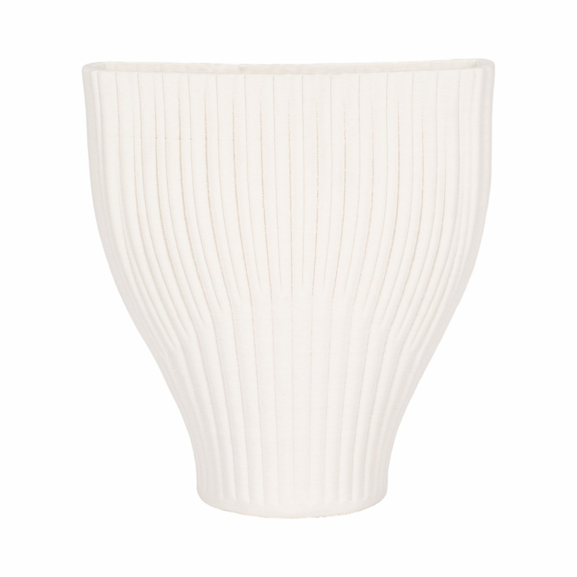 BELLO 3D PRINTED VASE, IVORY/BEIGE Vases and Jars| Sagebrook Home