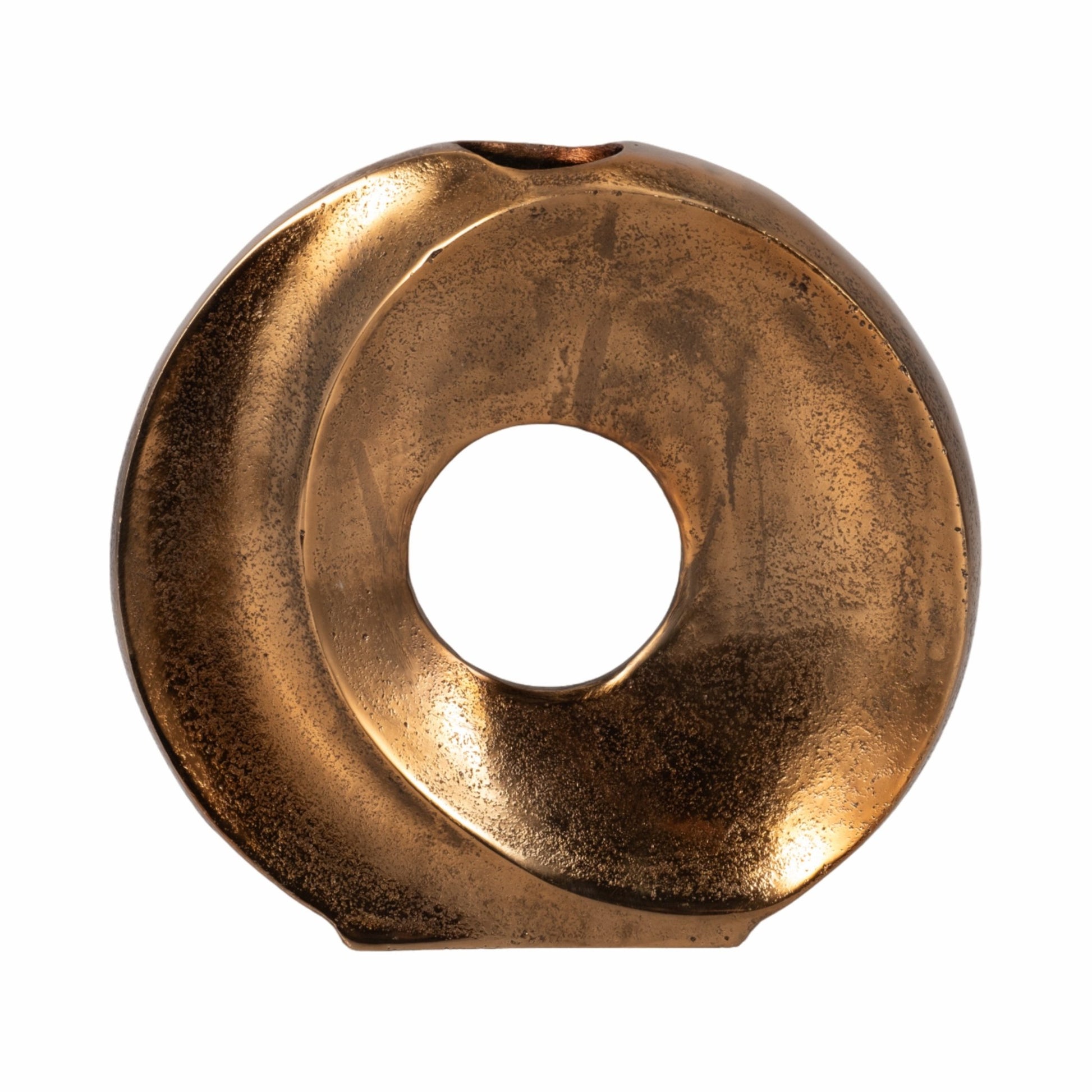 Belvine, Metal Cut-out Vase, Bronze Vases and Jars| Sagebrook Home
