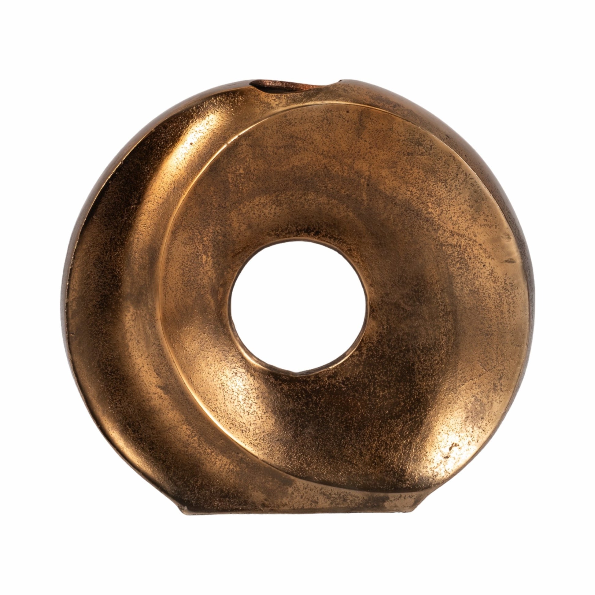 Belvine, Metal Cut-out Vase, Bronze Vases and Jars| Sagebrook Home