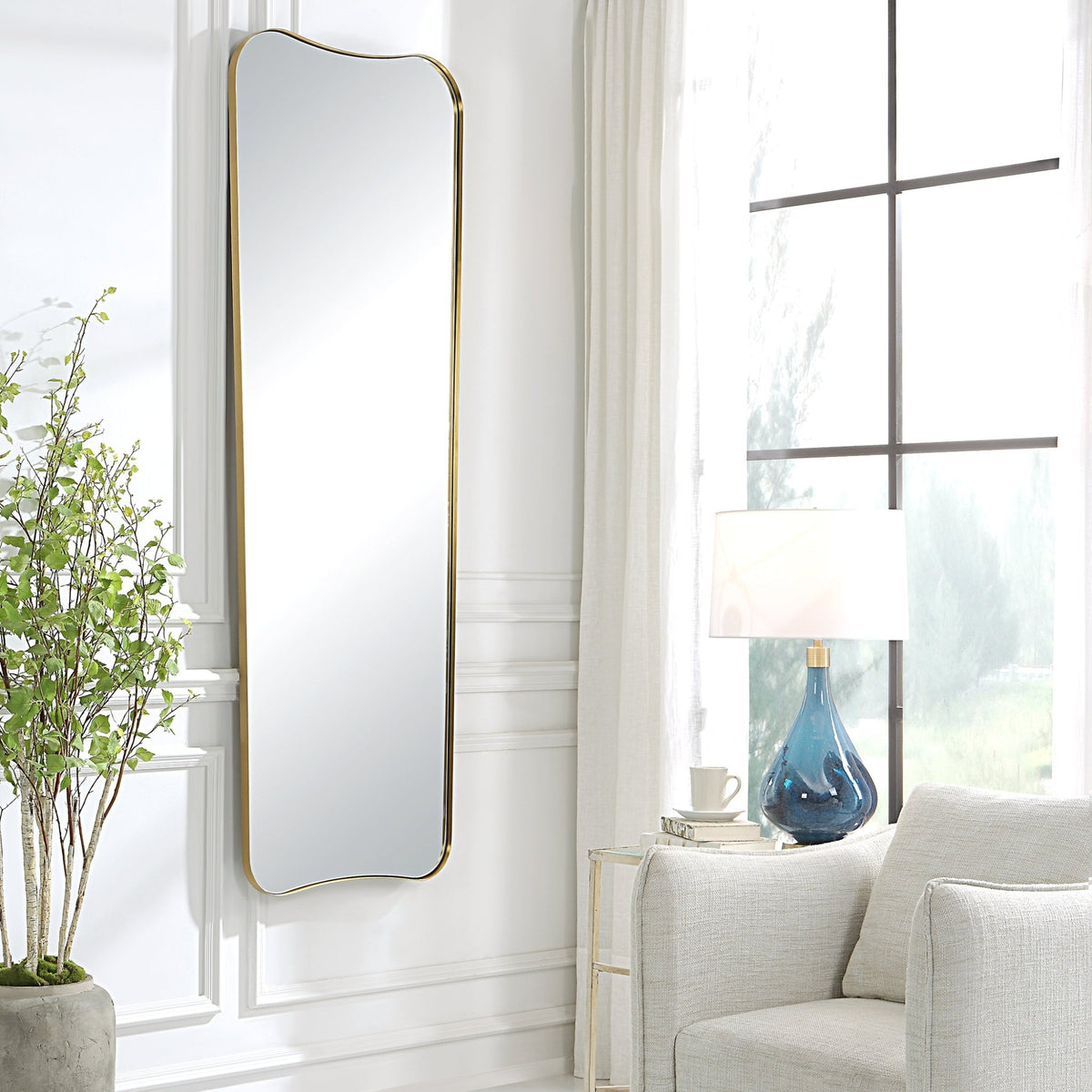 Belvoir Large Mirror Mirrors| Uttermost