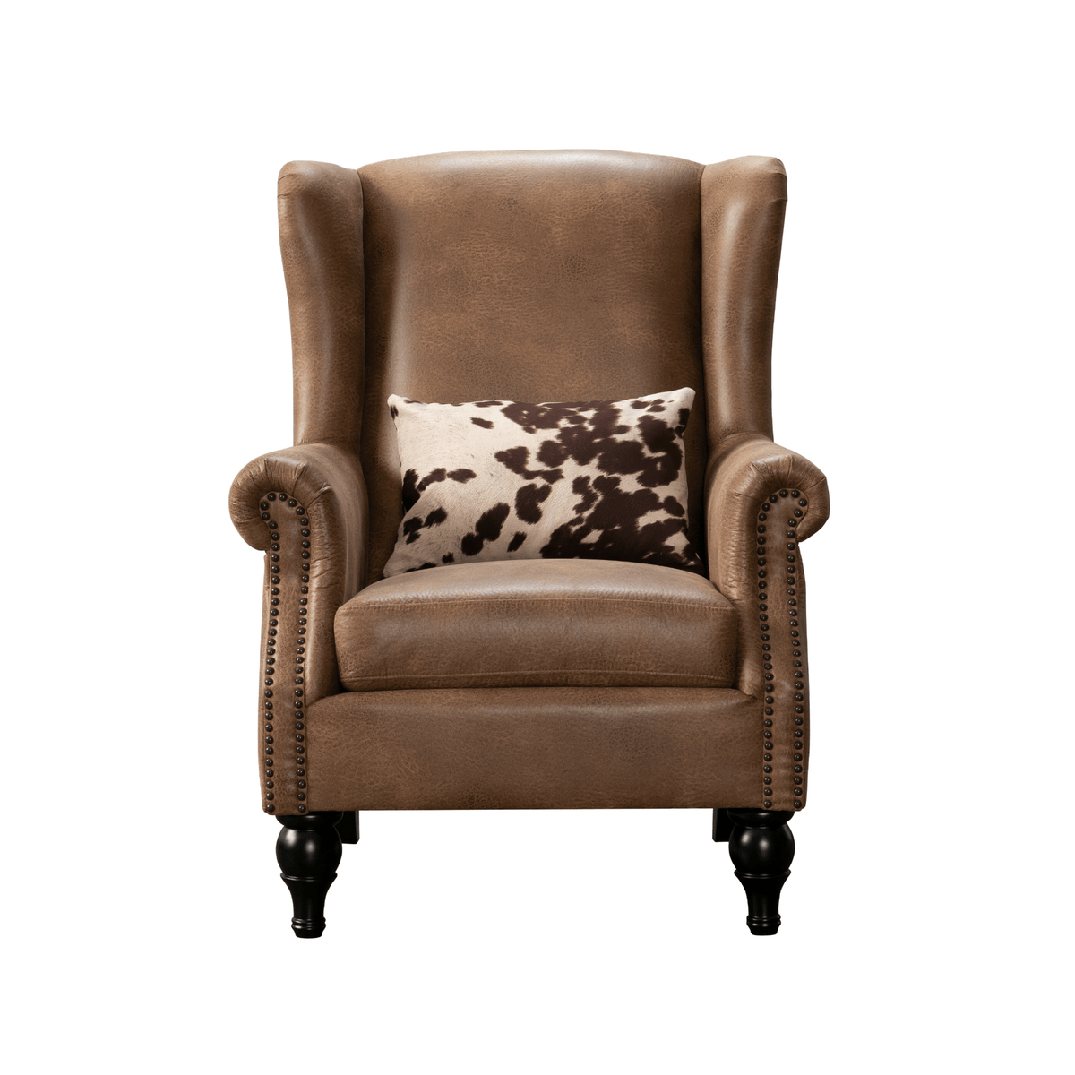 Saddle Brown Chair+Ottoman Chairs| Roots Furniture