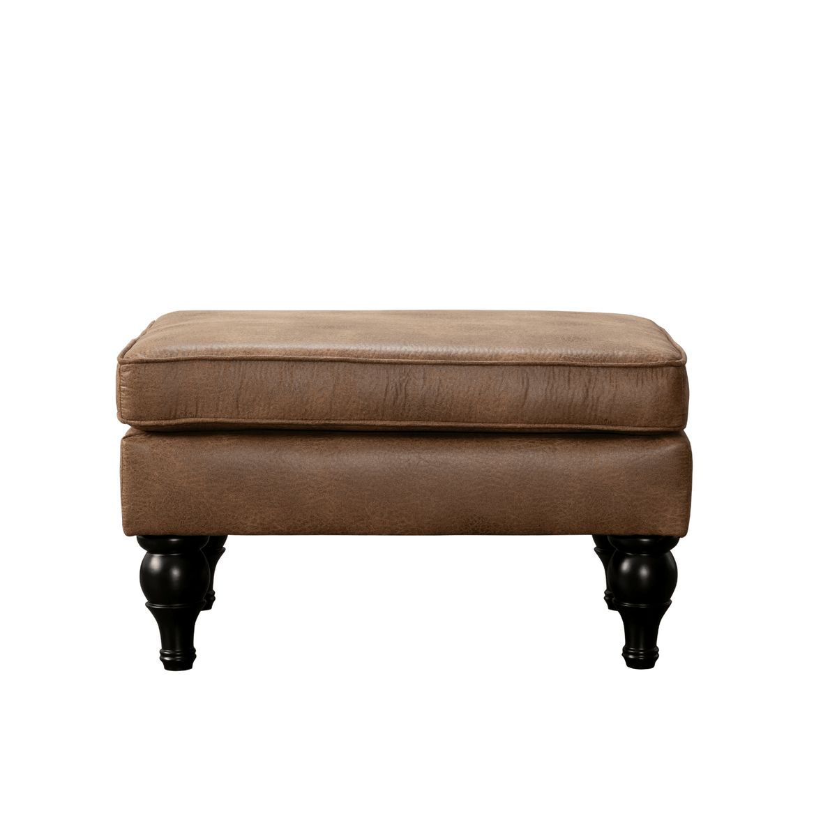 Saddle Brown Chair+Ottoman Chairs| Roots Furniture