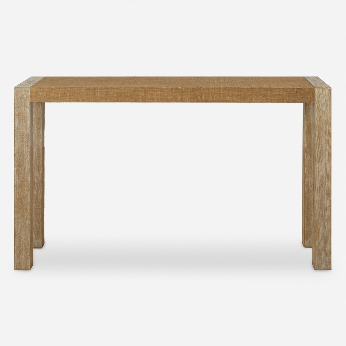 Bentley Grasscloth Console Table Consoles & Sideboards| Uttermost