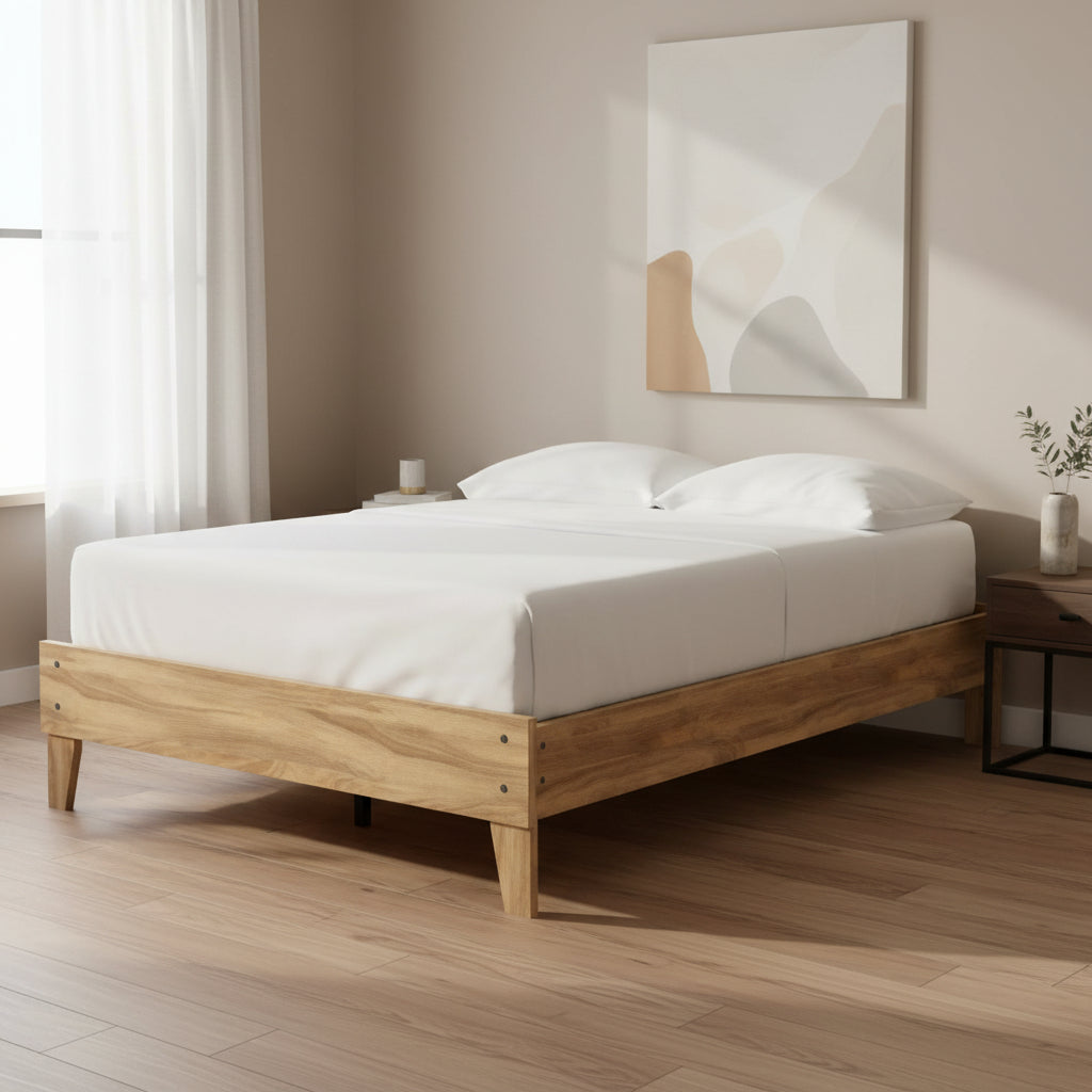 Bermacy Full Platform Bed Beds| Ashley Homestore