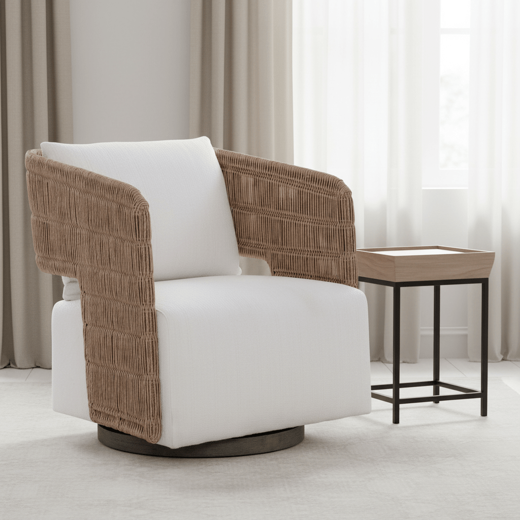 Bernhardt Maldives Swivel Chair Chairs| Bernhardt