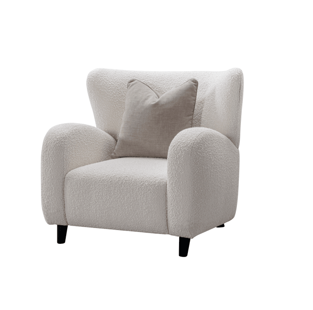 Besa Off-White Boucle Sectionals| Roots Furniture