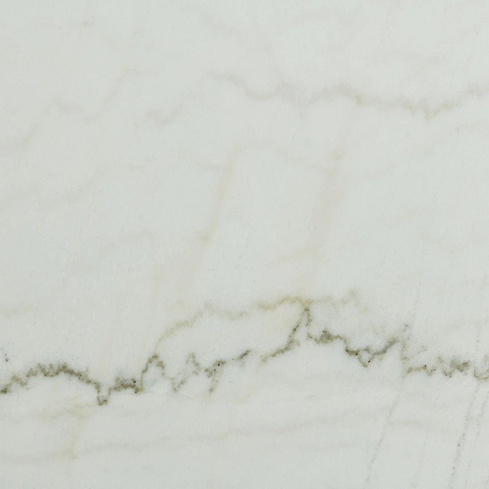 Bette Dining set w/white marble/ 6 side Chair in White Dining Tables| Roots Furniture