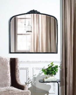Bevel mirror, antique gold leaf finishing - Al Rugaib Furniture