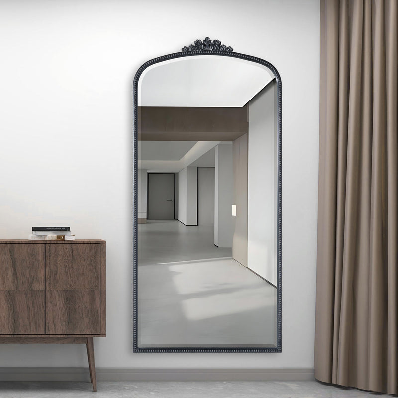 Bevel mirror, antique gold leaf finishing - Al Rugaib Furniture