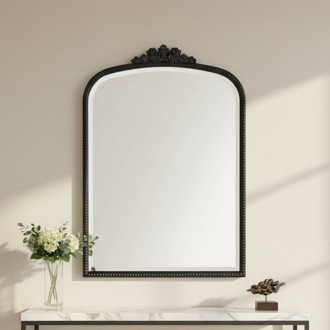 Bevel mirror, antique gold leaf finishing Mirrors| AlRugaib Furniture