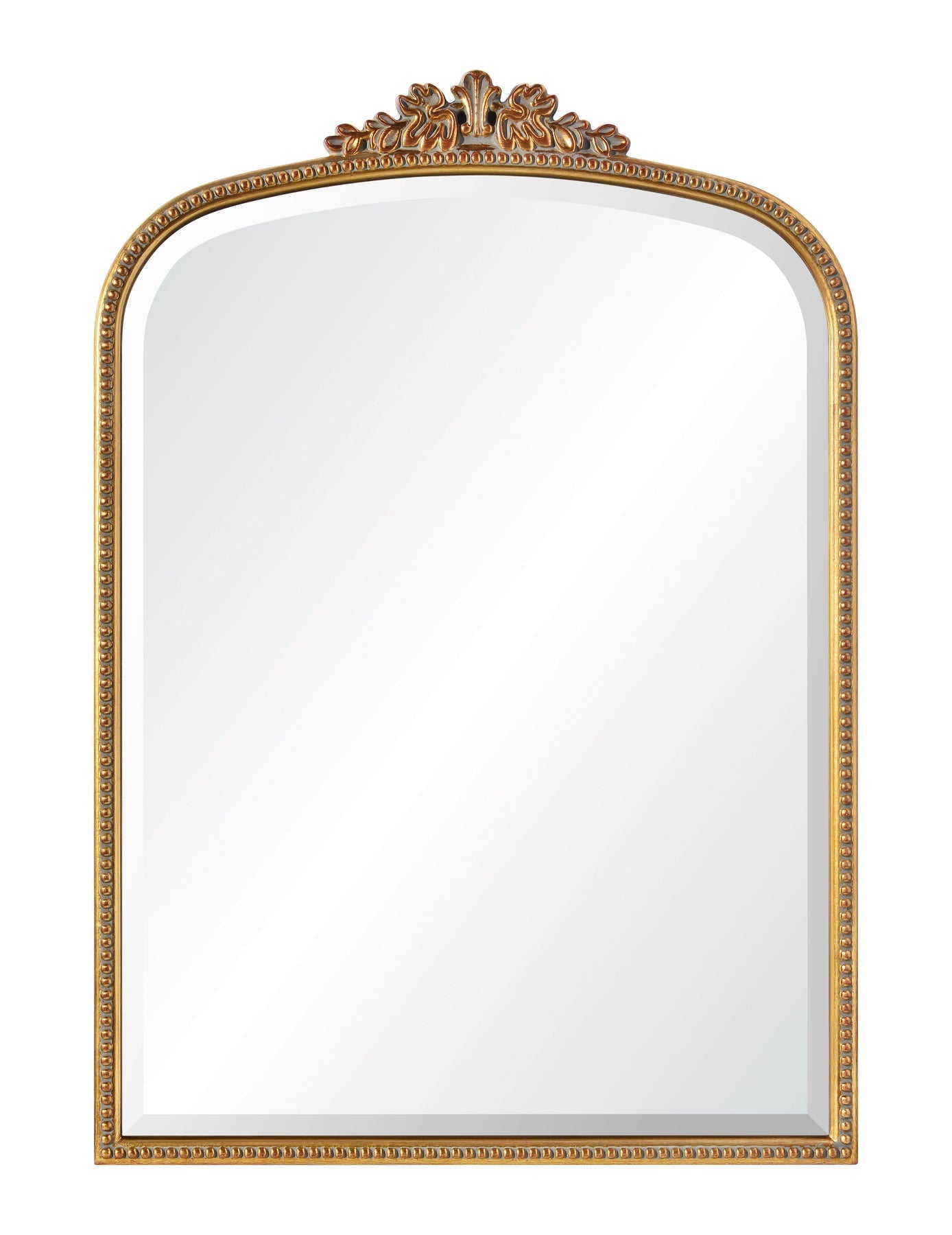 Bevel mirror, antique gold leaf finishing Mirrors| AlRugaib Furniture
