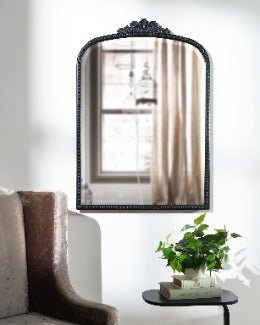 Bevel mirror, antique gold leaf finishing - Al Rugaib Furniture