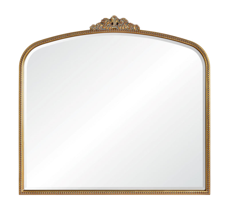 Bevel mirror, antique gold leaf finishing - Al Rugaib Furniture