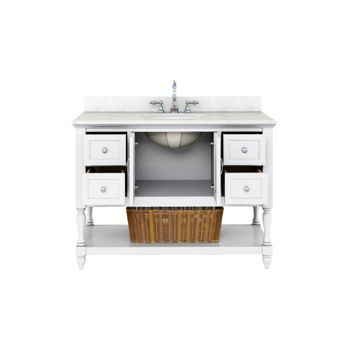 Beverly 48" Vanity Vanity| Roots Furniture