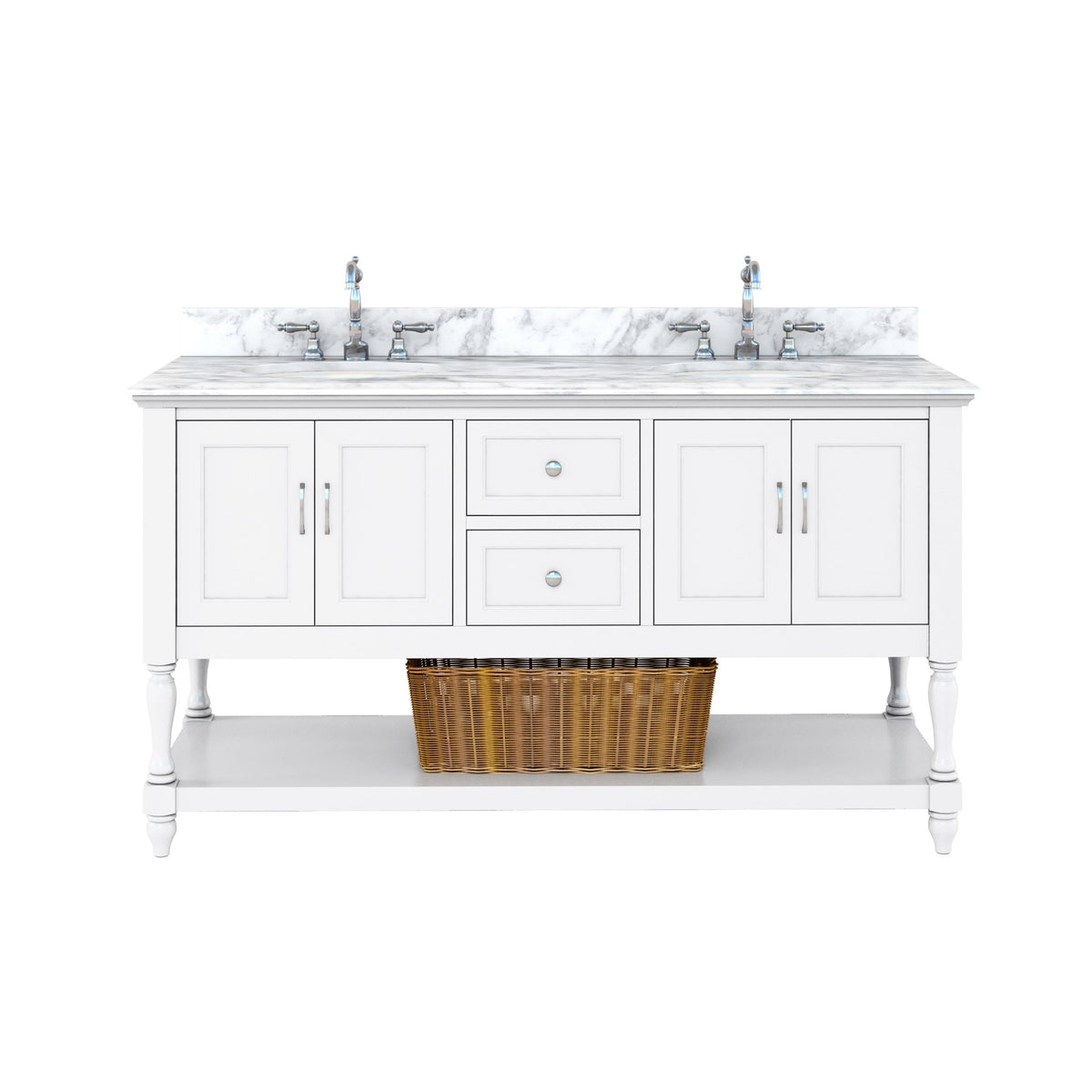 Beverly 60" Vanity Vanity| Roots Furniture