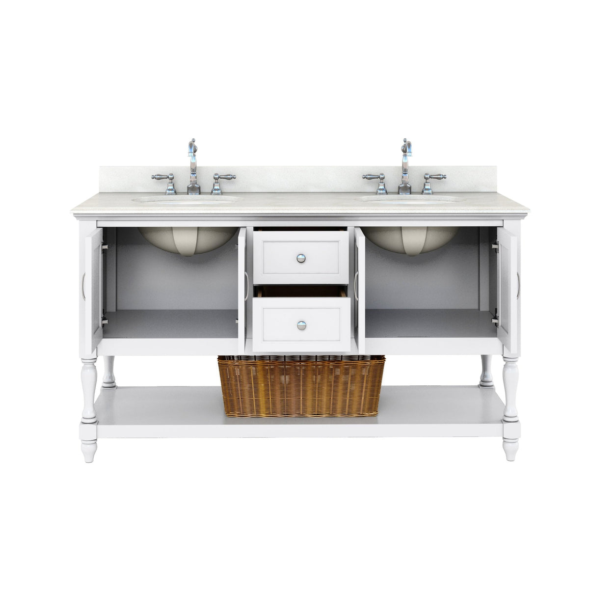 Beverly 60" Vanity Vanity| Roots Furniture