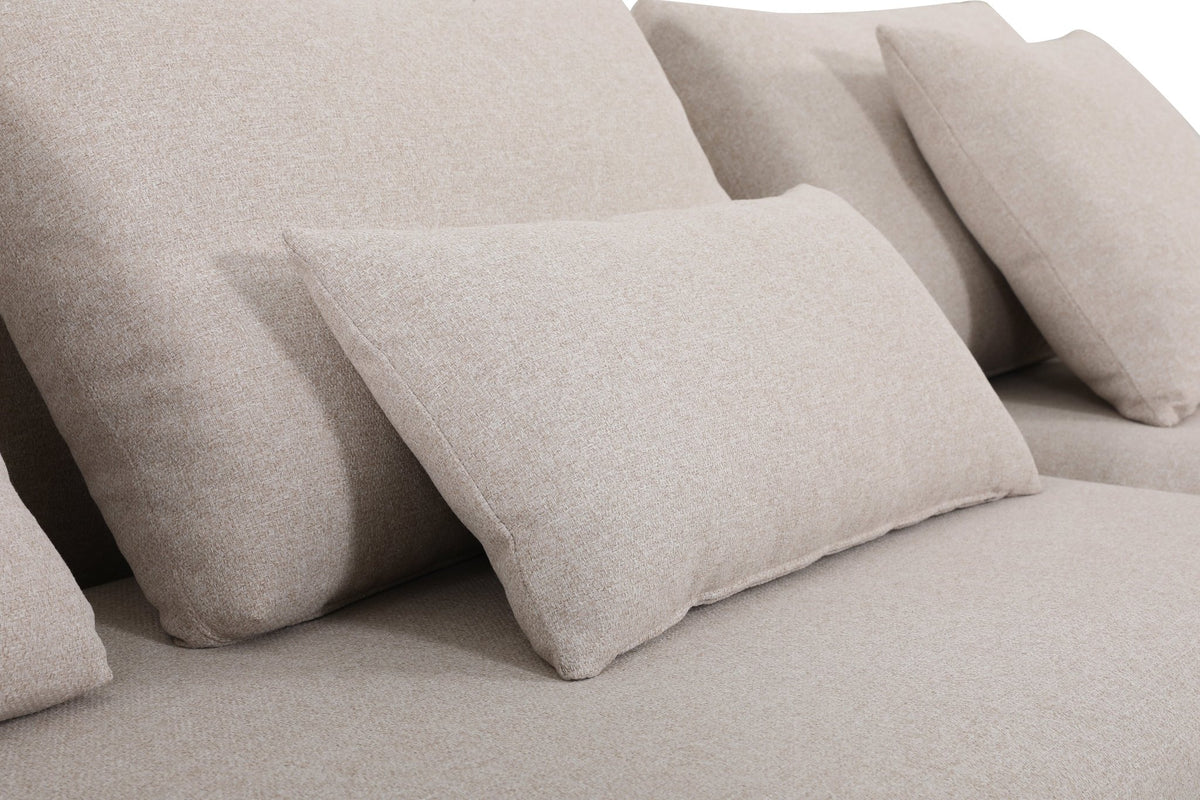 Bianca 3 Seater Left Thin Arm Sectionals| Roots Furniture