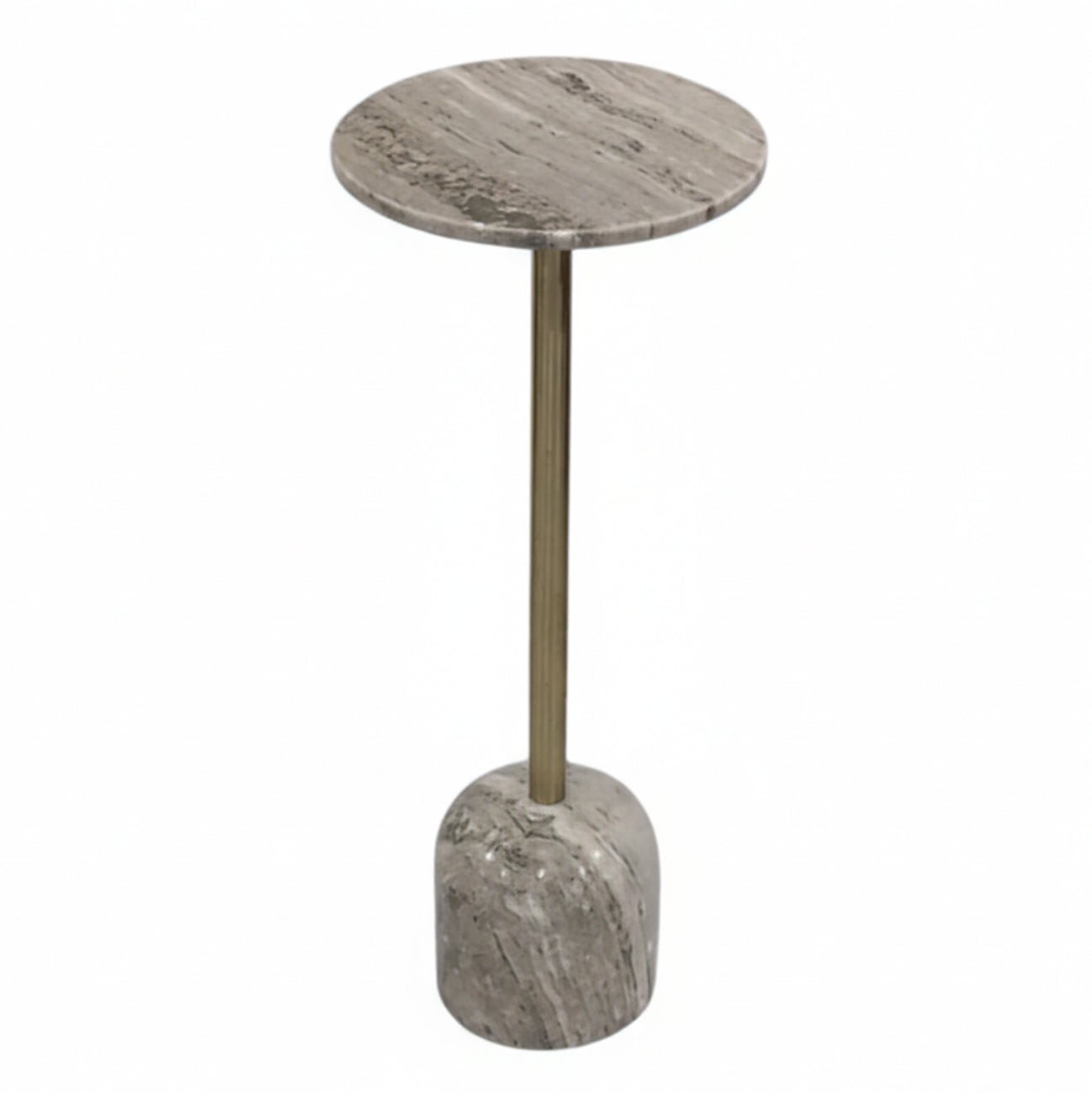 biege marble table Accent & End Tables| Sagebrook Home