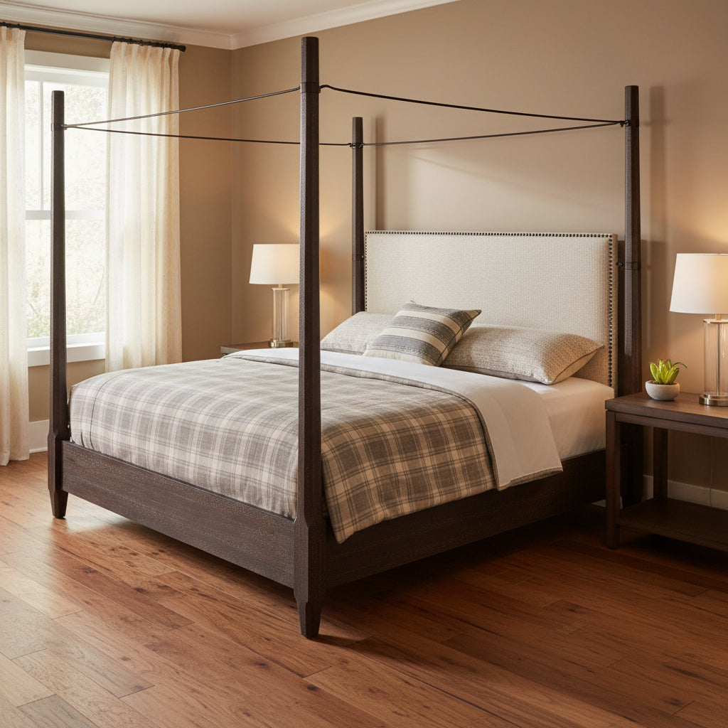 Big Sky King Poster Bed withcanopy Beds| Hooker