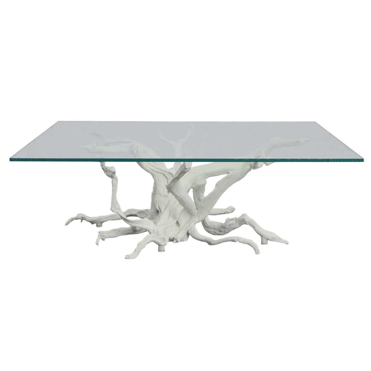 Big Sur Coffee Table - White, 2 Cartons Table Decors| Uttermost