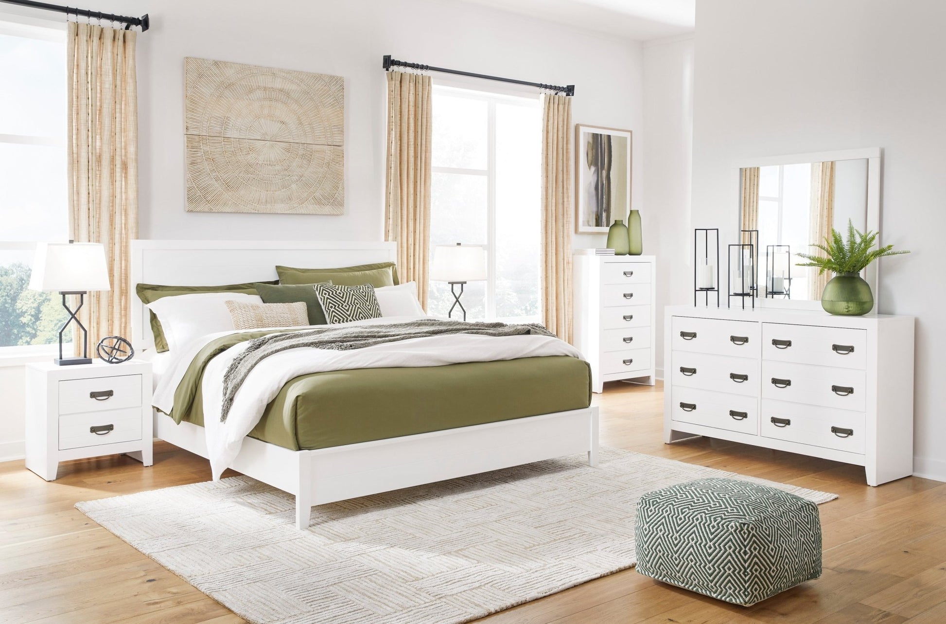 Binterglen California King Panel Bed Beds| Ashley Homestore