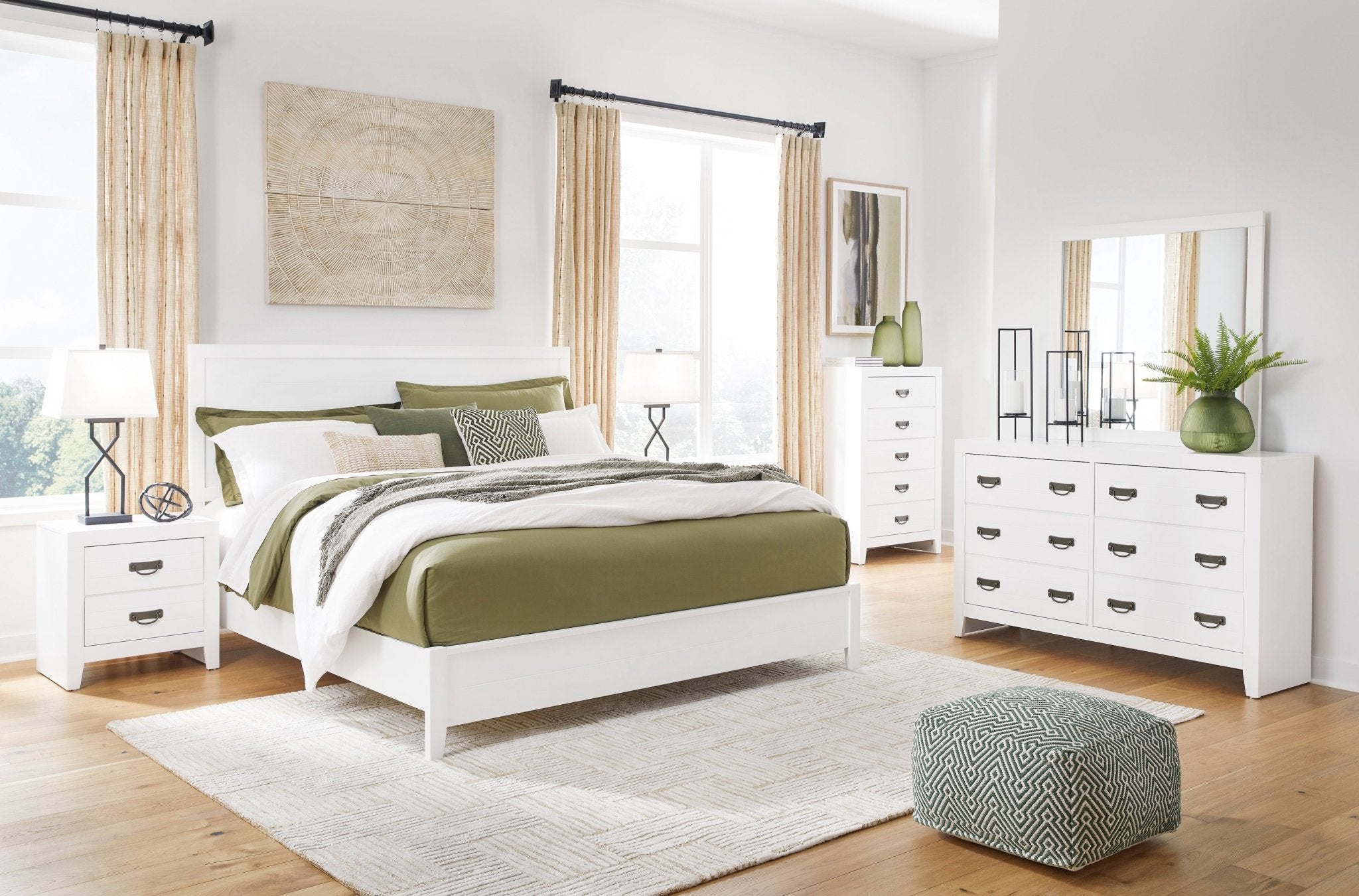 Binterglen California King Panel Bed Beds| Ashley Homestore