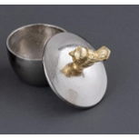 Gold Bird Accent Oval Bowl - Small