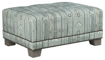 Biscuit Tufted Cocktail Ottoman - Al Rugaib Furniture