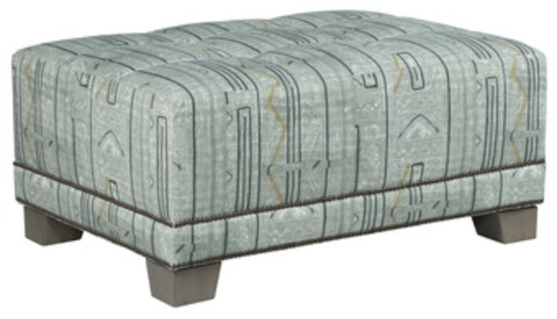 Biscuit Tufted Cocktail Ottoman - Al Rugaib Furniture