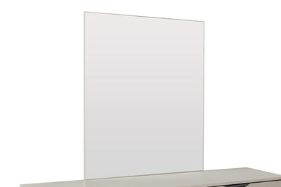 Bisque Beige Dresser with Mirror - Al Rugaib Furniture