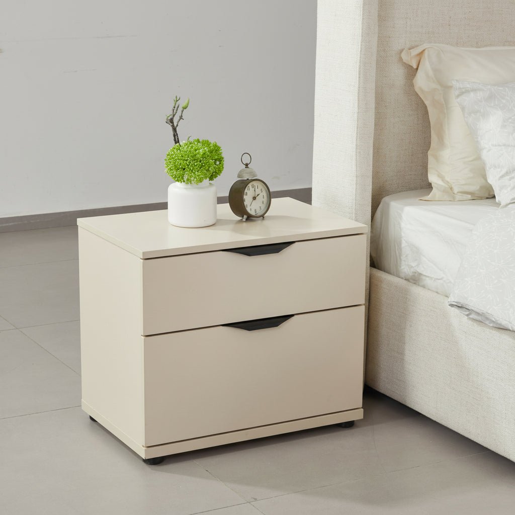 Bisque Beige NightStand Nightstands| Roots Furniture