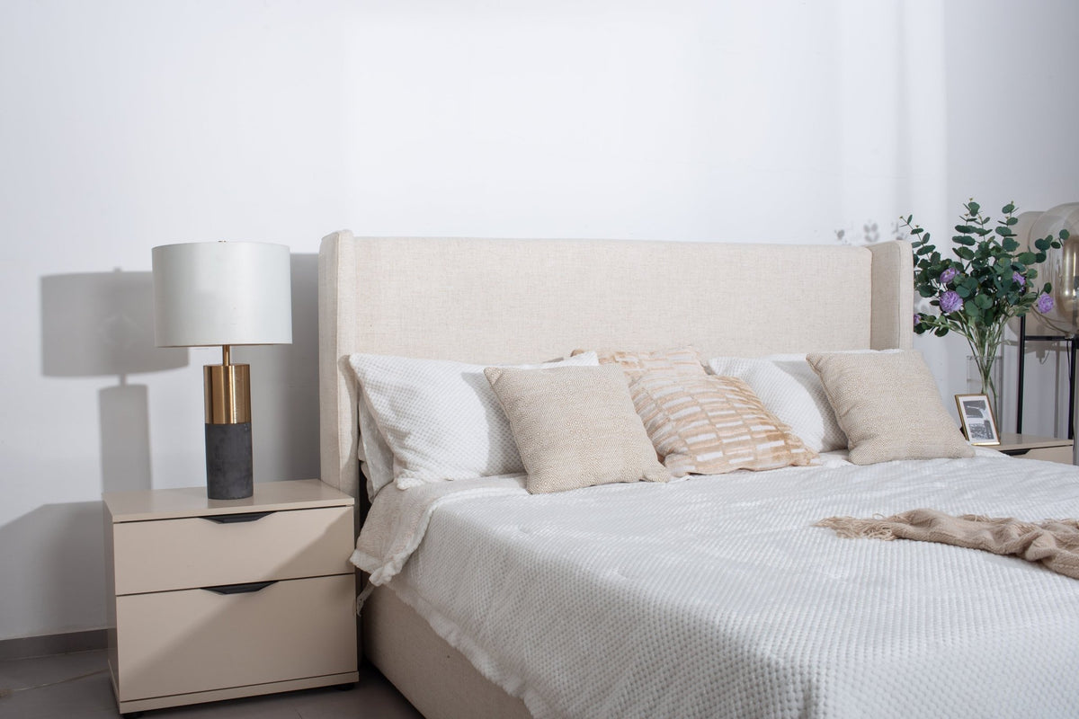 Bisque Beige NightStand Nightstands| Roots Furniture